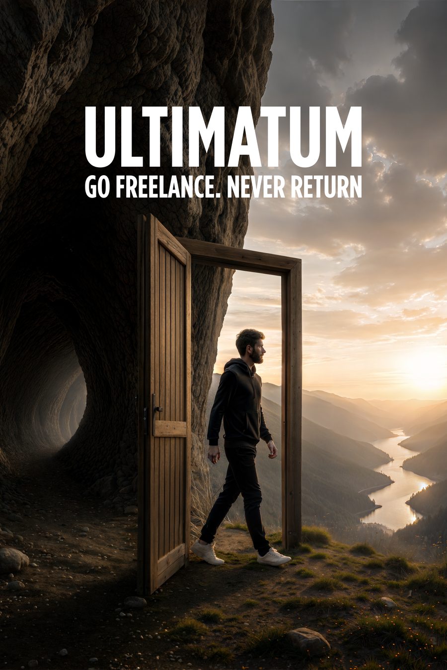 Cover of the book “Ultimatum: Go Freelance. Never Return”