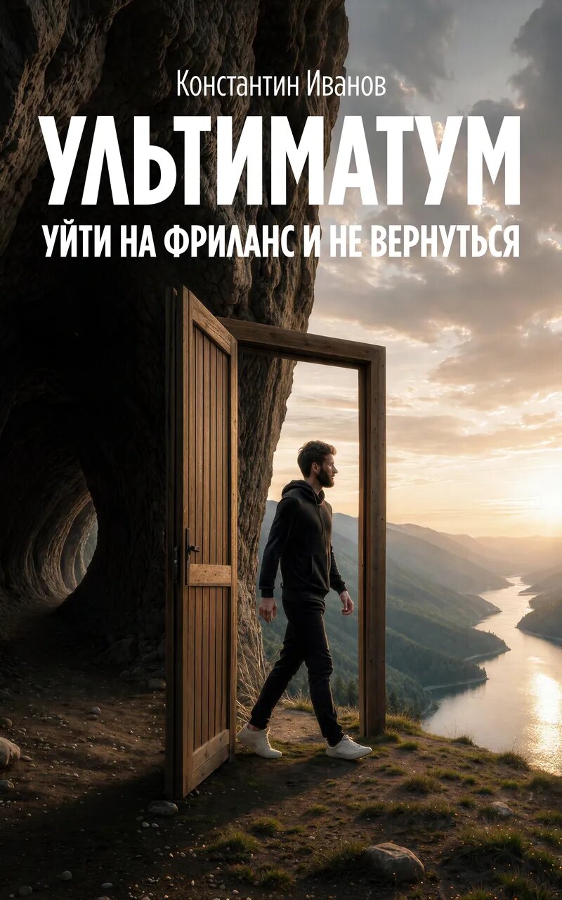 Обложка книги «Ультиматум: уйти на фриланс и не вернуться»