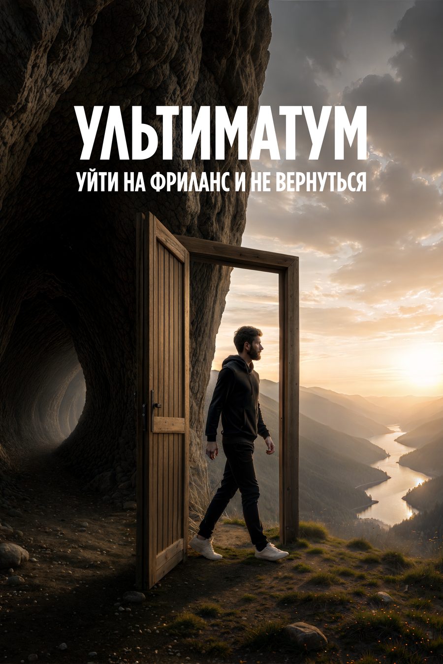 Обложка книги «Ультиматум: уйти на фриланс и не вернуться»